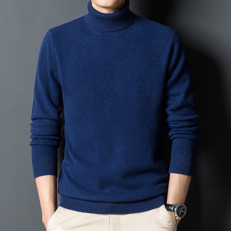Ralph – Timeless Men's Turtleneck Sweater in Red