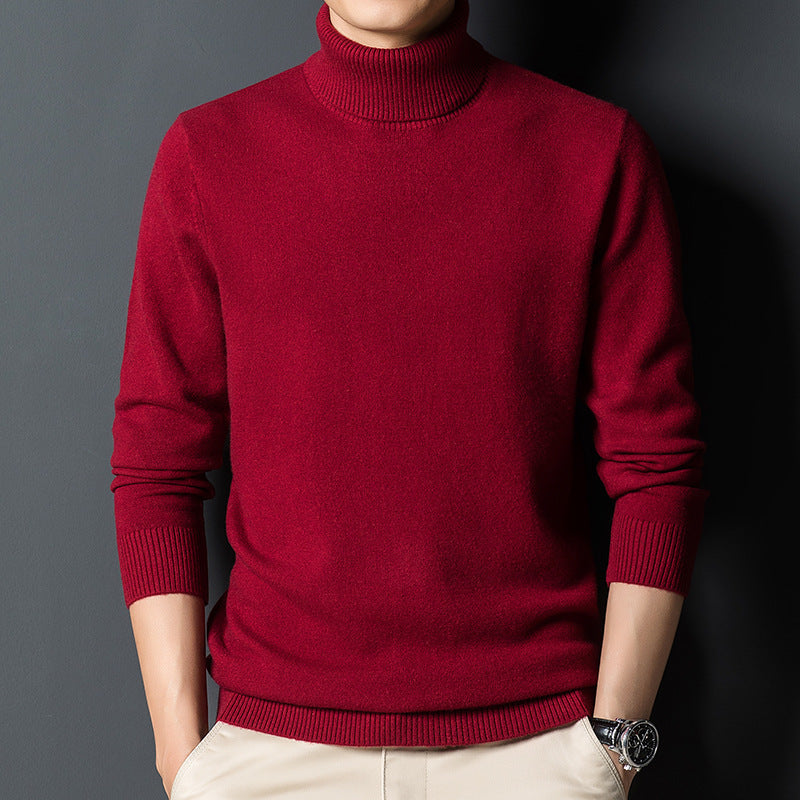 Ralph – Timeless Men's Turtleneck Sweater in Green