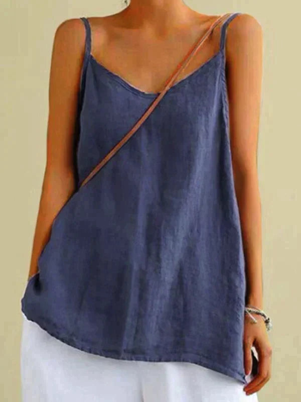 Hedvig - Breezy Summer Blouse in Black