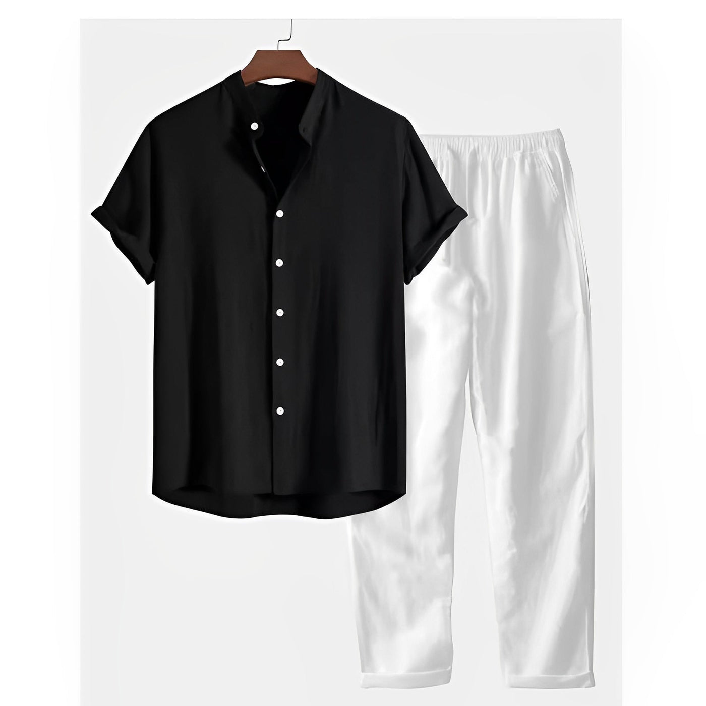 Phillip - Men's Relaxed Summer Attire in Brown