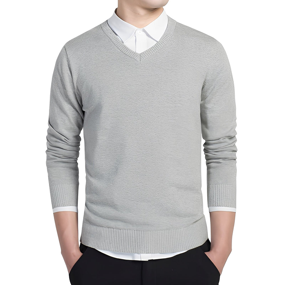 Tom – Men's V-Neck Sweater product image