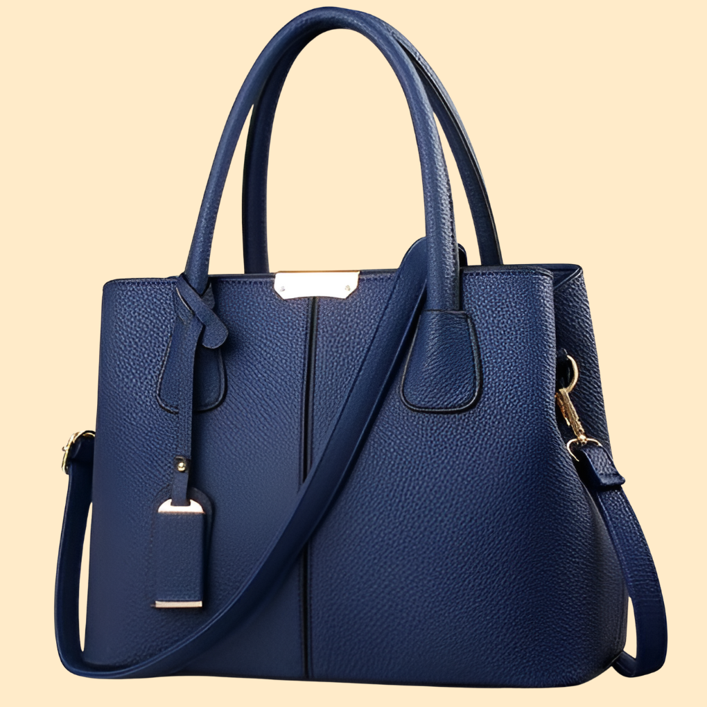 Hana – Chic Shoulder Bag in Light Gray
