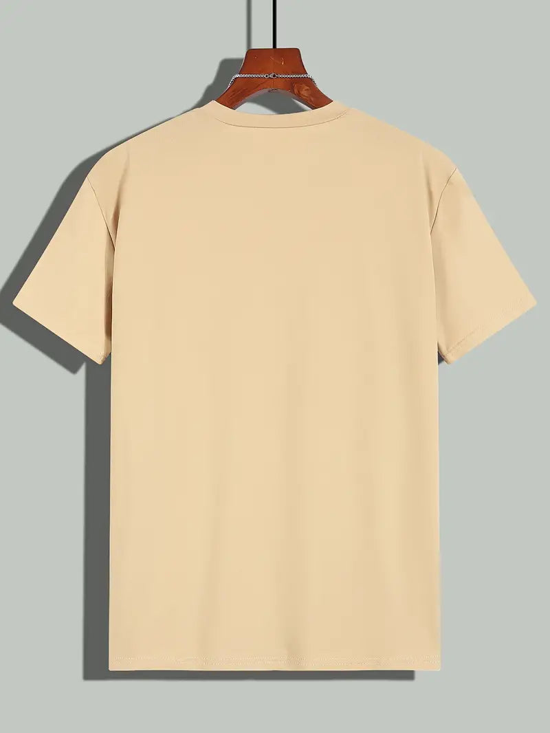 Owen - Trendy Men's Tee in Red