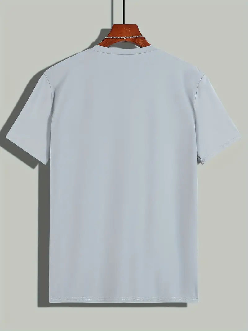 Owen - Trendy Men's Tee in Red