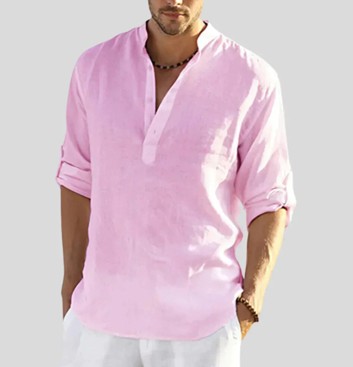 John – Men's Relaxed Fit Casual Shirt product image