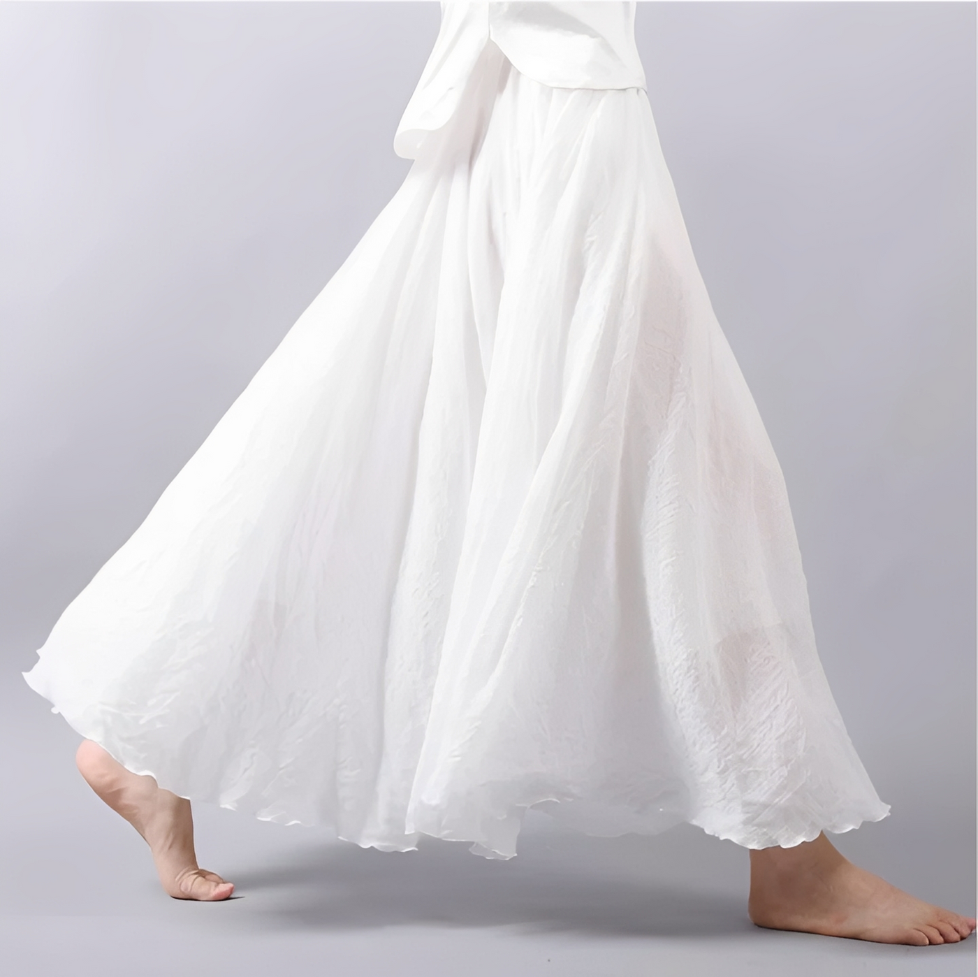 Verah - Elegant and Chic Women's Skirt in Light Pink
