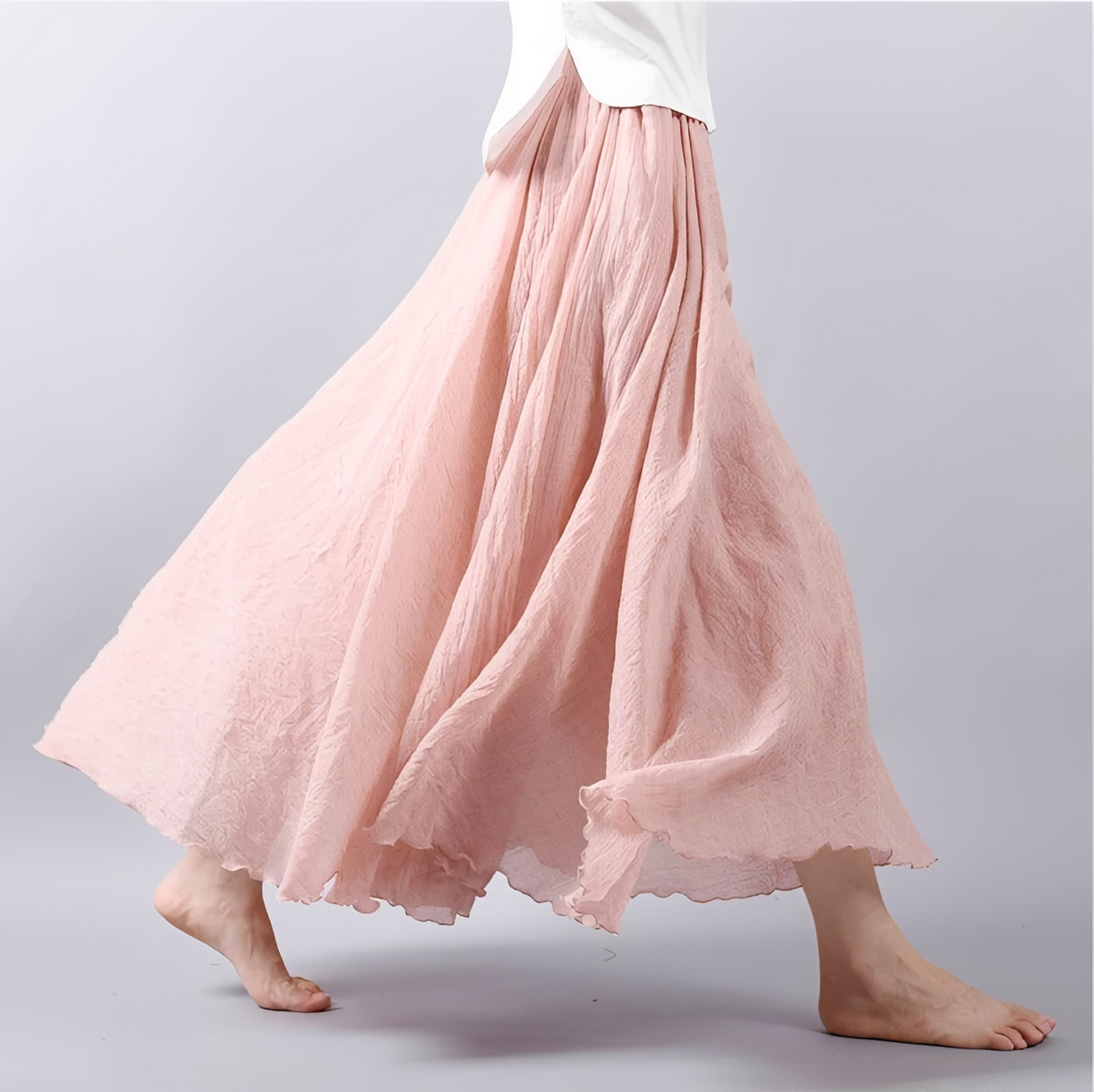 Verah - Elegant and Chic Women's Skirt in Red
