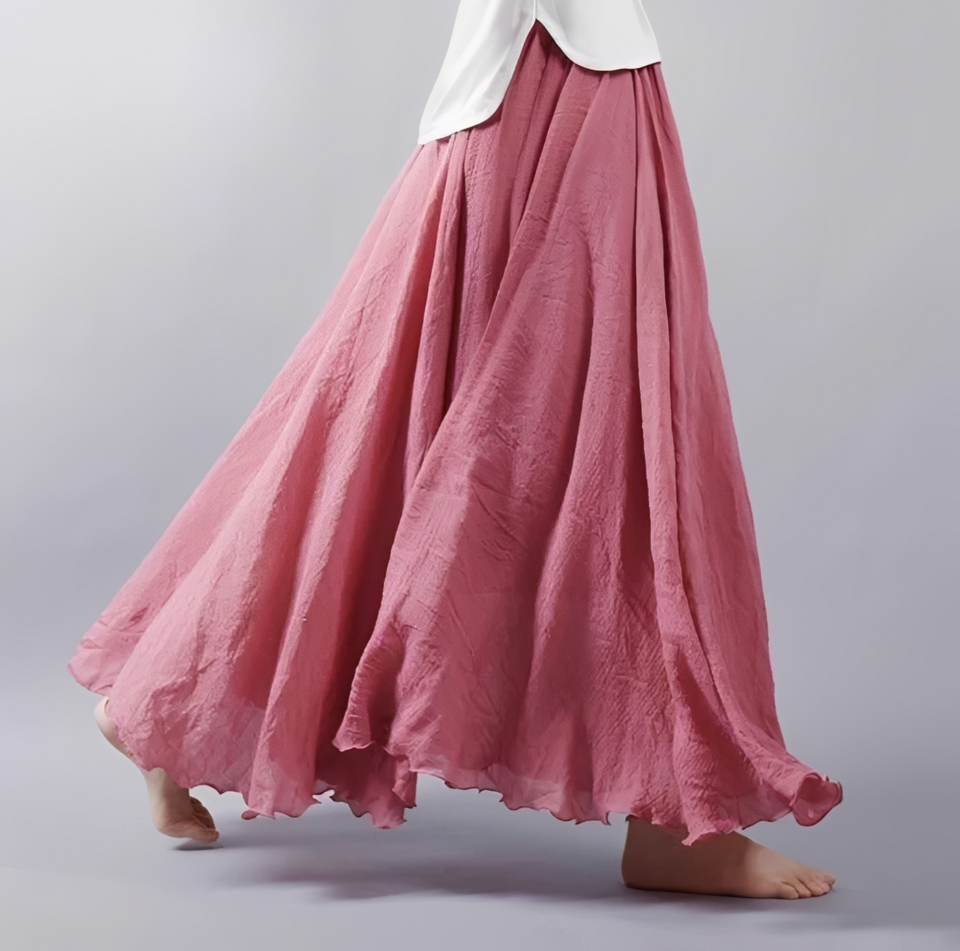 Verah - Elegant and Chic Women's Skirt in White