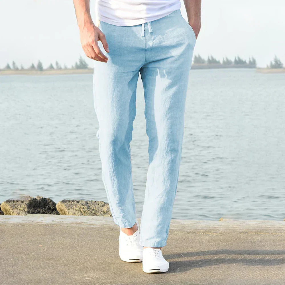 Immanuel – Stylish Men's Dress Pants in White