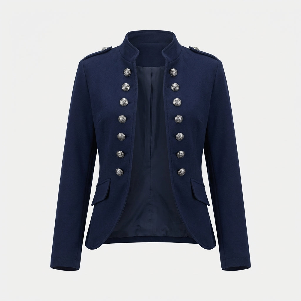 Rhoda - Chic Women's Blazer with Stand-Up Collar product image